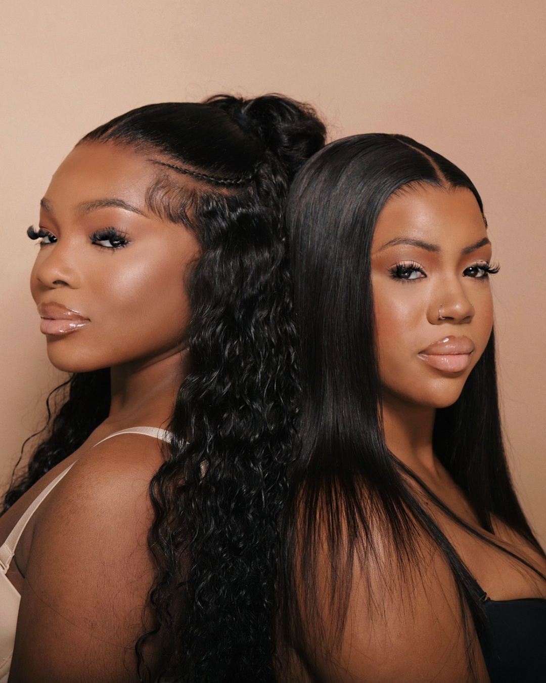 Shop our luxury virgin FRONTAL & CLOSURE WIGS